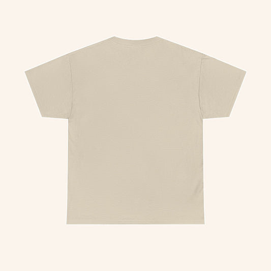Plain back of the cream Bam’s Pick ’n’ Mix T-shirt.