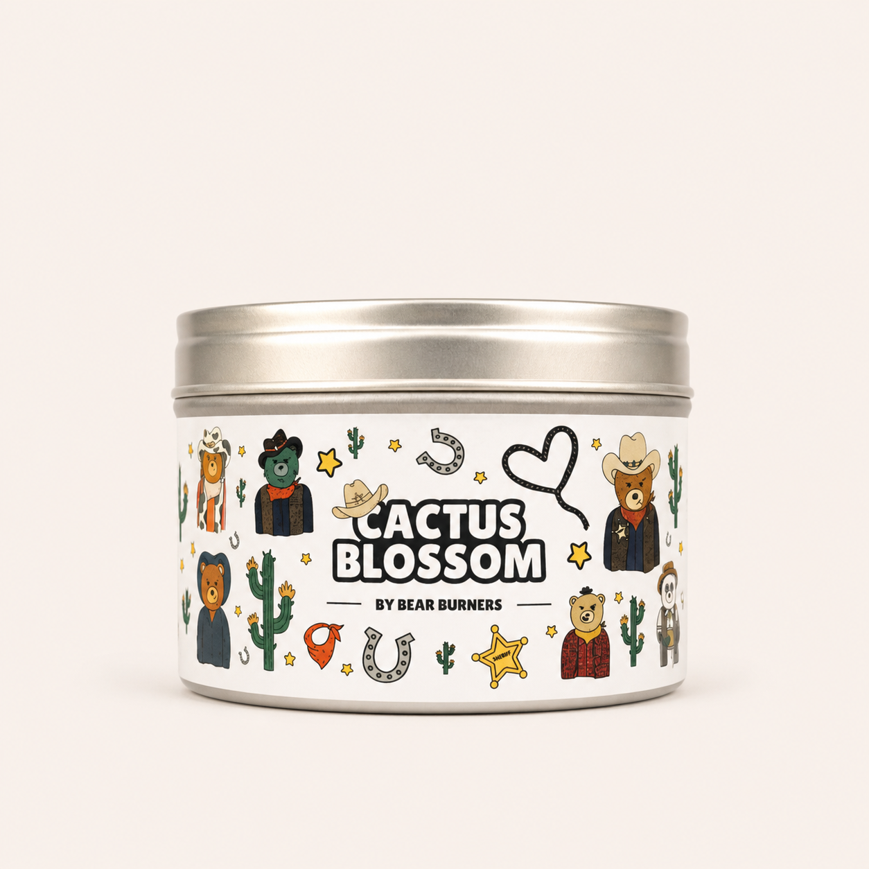 Cactus Blossom — Tin Candle
