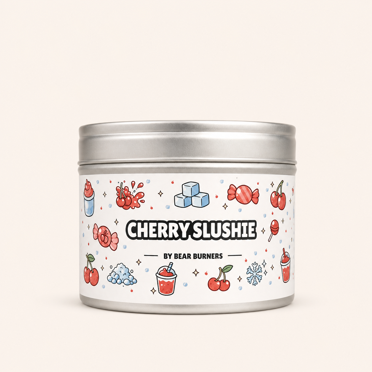 Cherry Slushie — Tin Candle