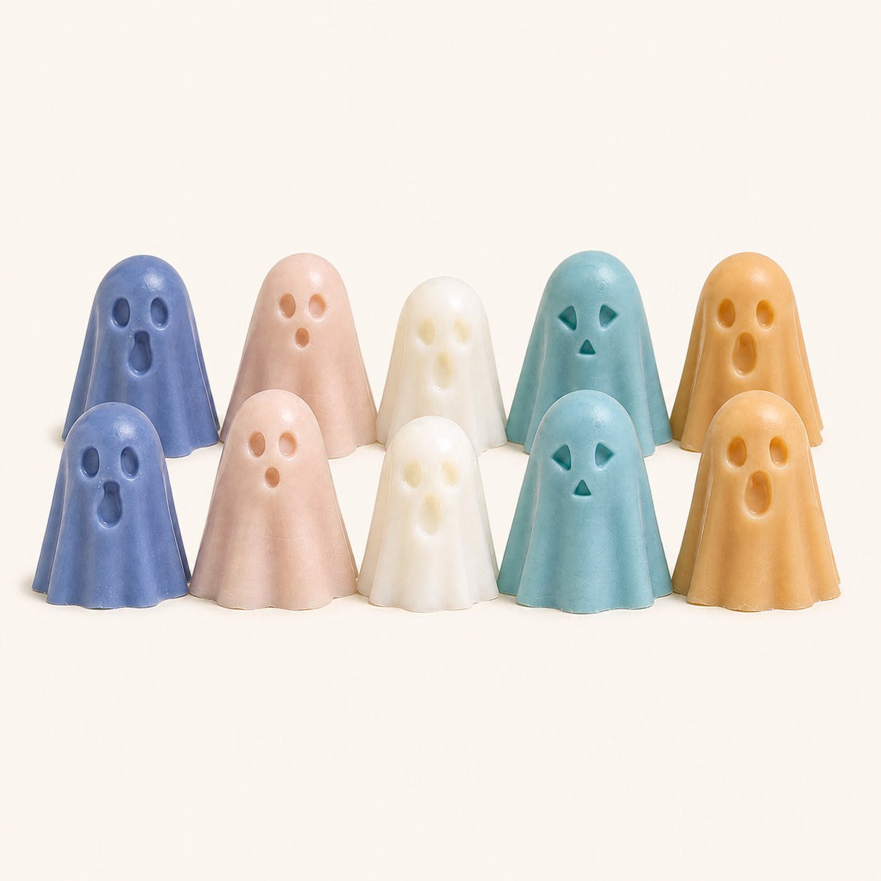 Bunch of Wax Melt Ghosts (10)
