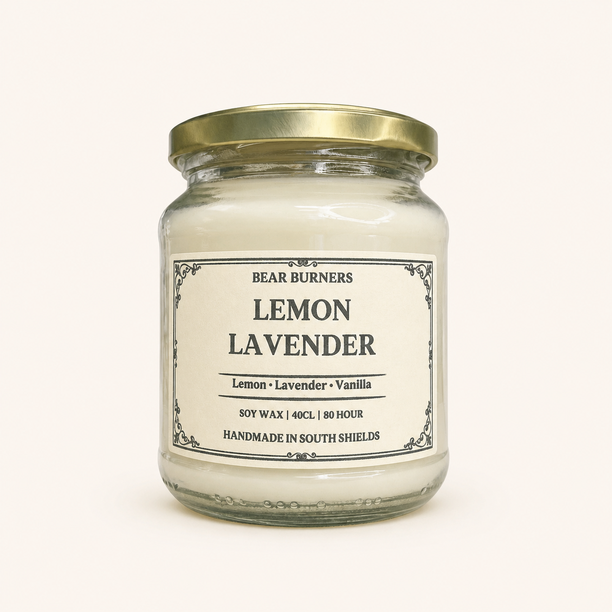 Lemon Lavender — Vintage Jar Candle