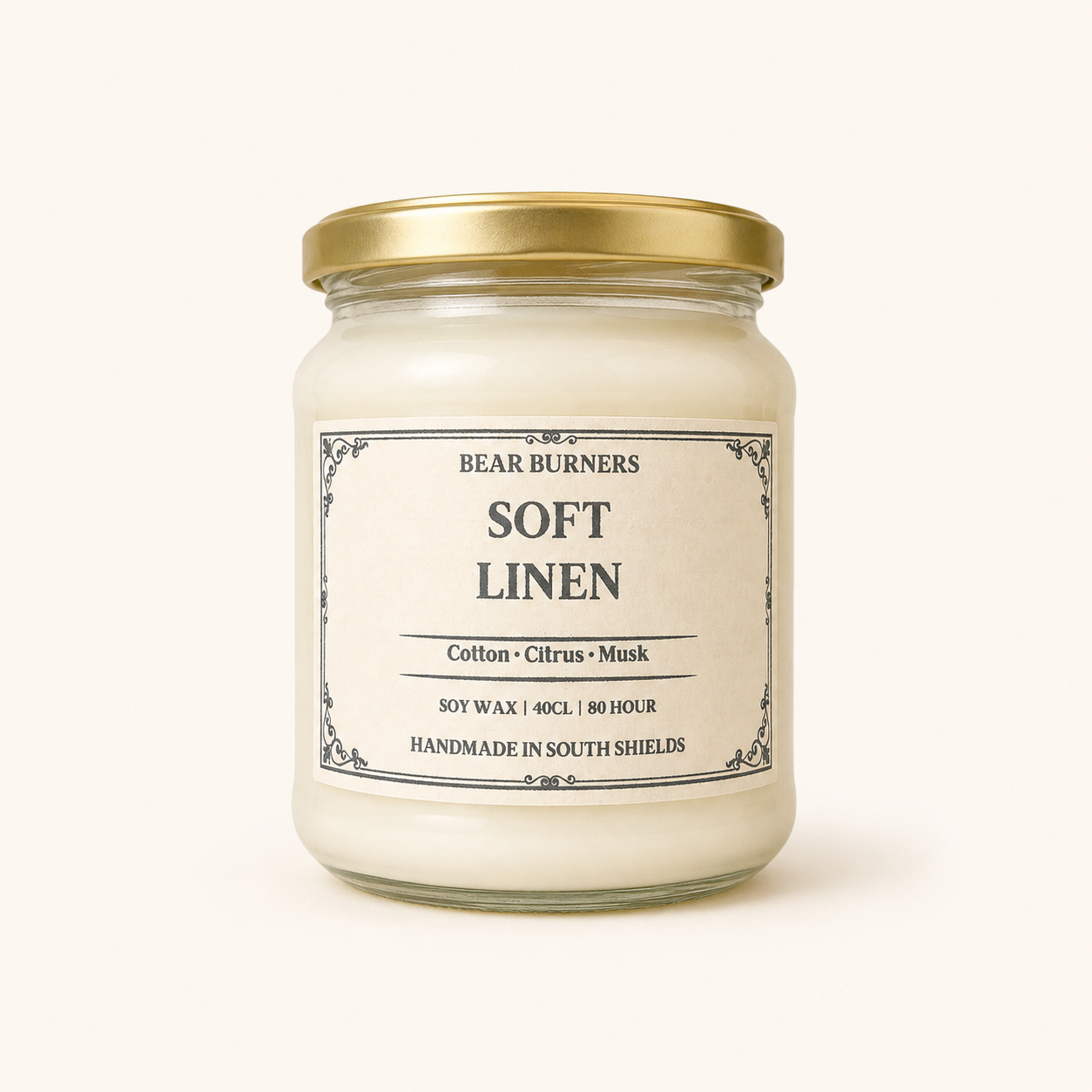 Soft Linen — Vintage Jar Candle