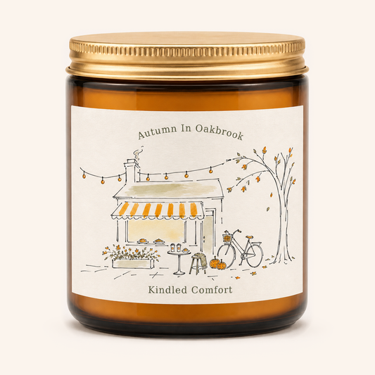 Kindled Comfort — Autumn in Oakbrook Vintage Jar Candle