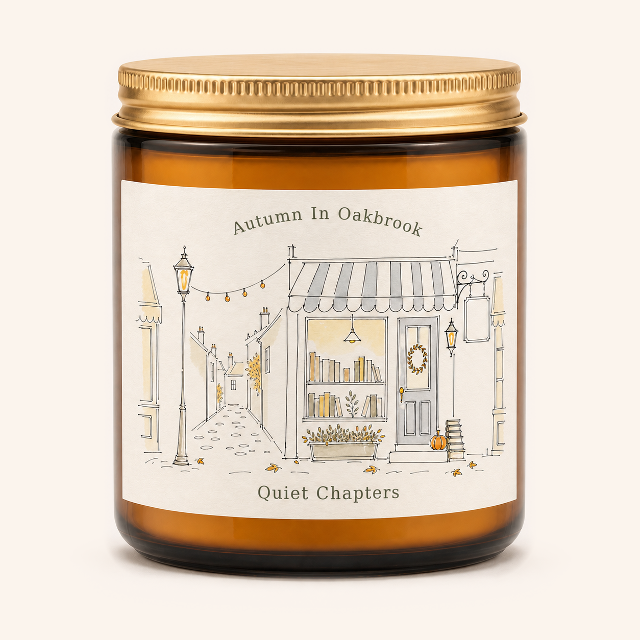 Quiet Chapters — Autumn in Oakbrook Vintage Jar Candle