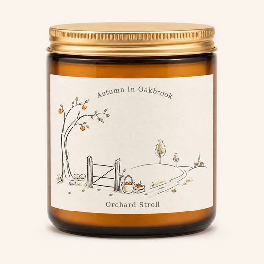 Orchard Stroll — Autumn in Oakbrook Vintage Jar Candle