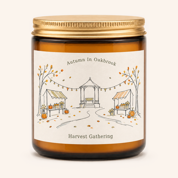 Harvest Gathering — Autumn in Oakbrook Vintage Jar Candle