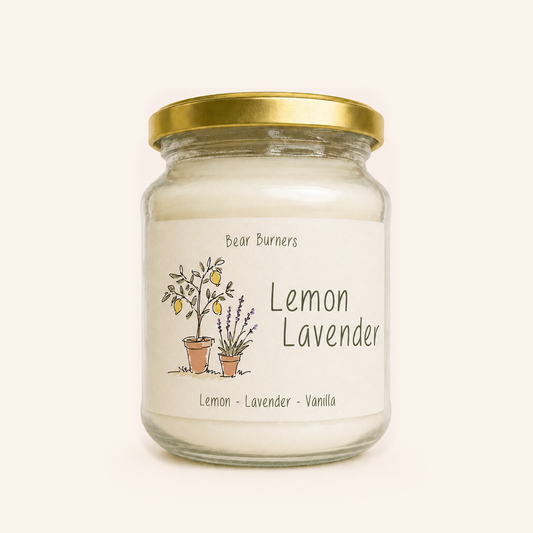 Lemon Lavender — Vintage Jar Candle