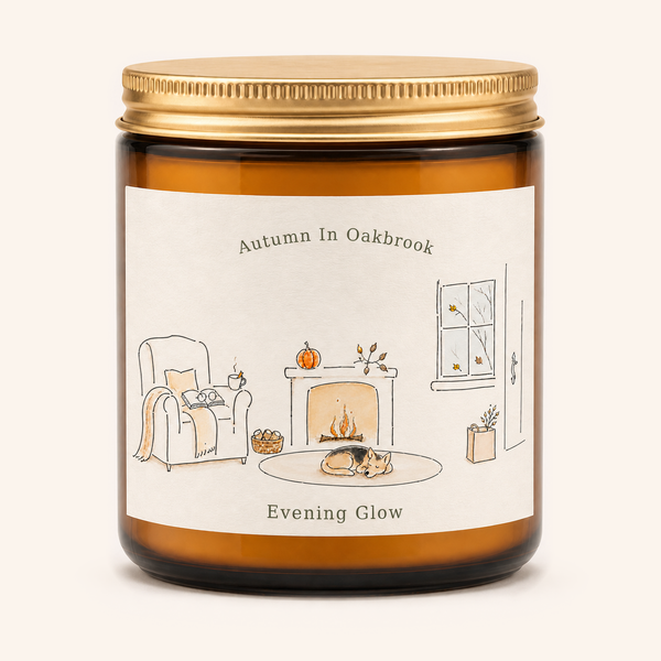 Evening Glow — Autumn in Oakbrook Vintage Jar Candle