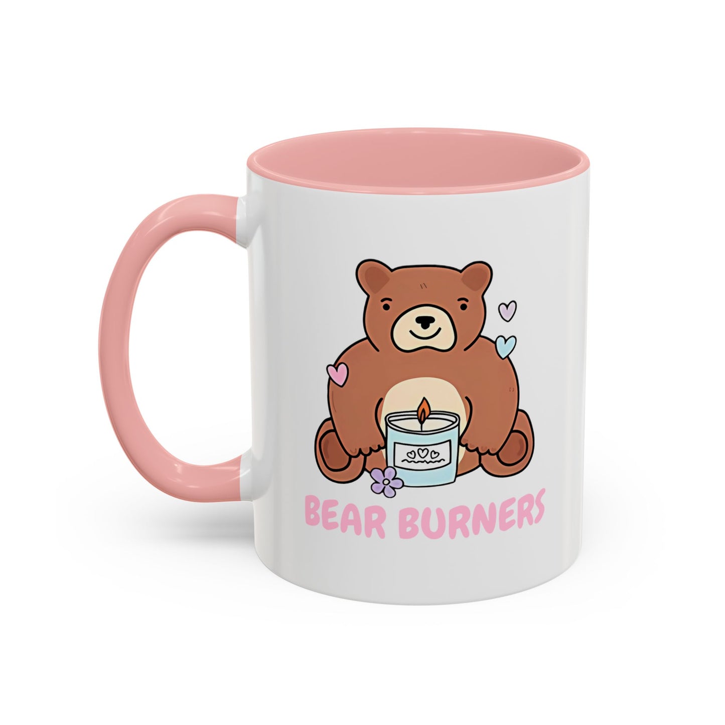 Bear Burners Mug - Pink - 11oz