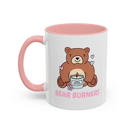 Bear Burners Mug - Pink - 11oz
