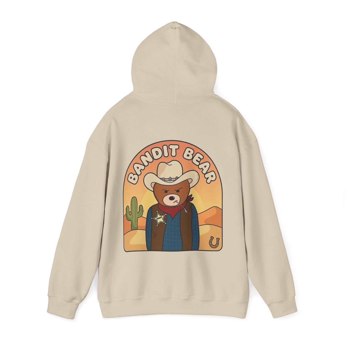 Bandit Bear© Western Cowboy Hoodie