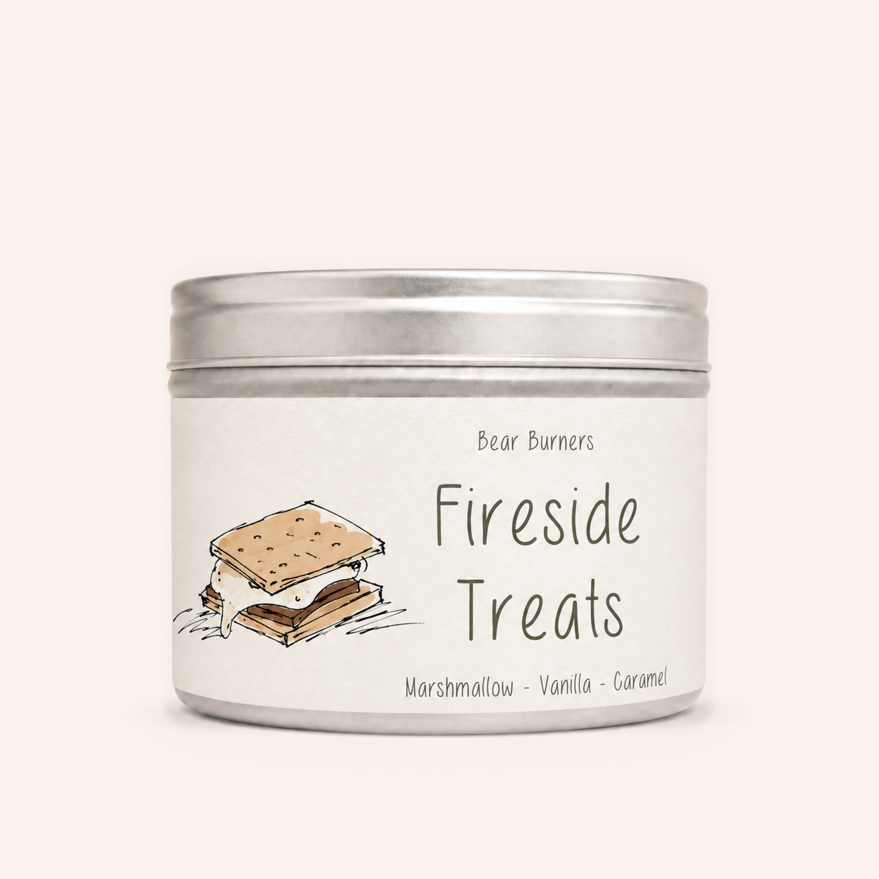Fireside Treats — Autumn Collection tin candle