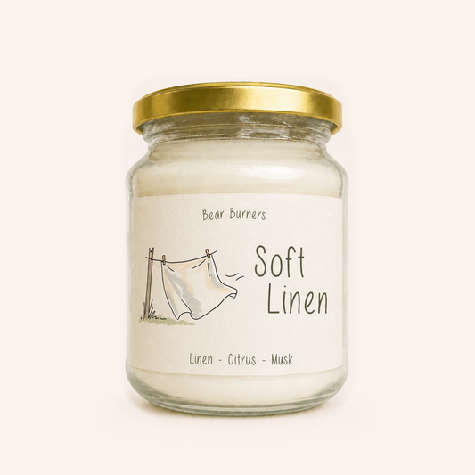 Soft Linen — Vintage Jar Candle