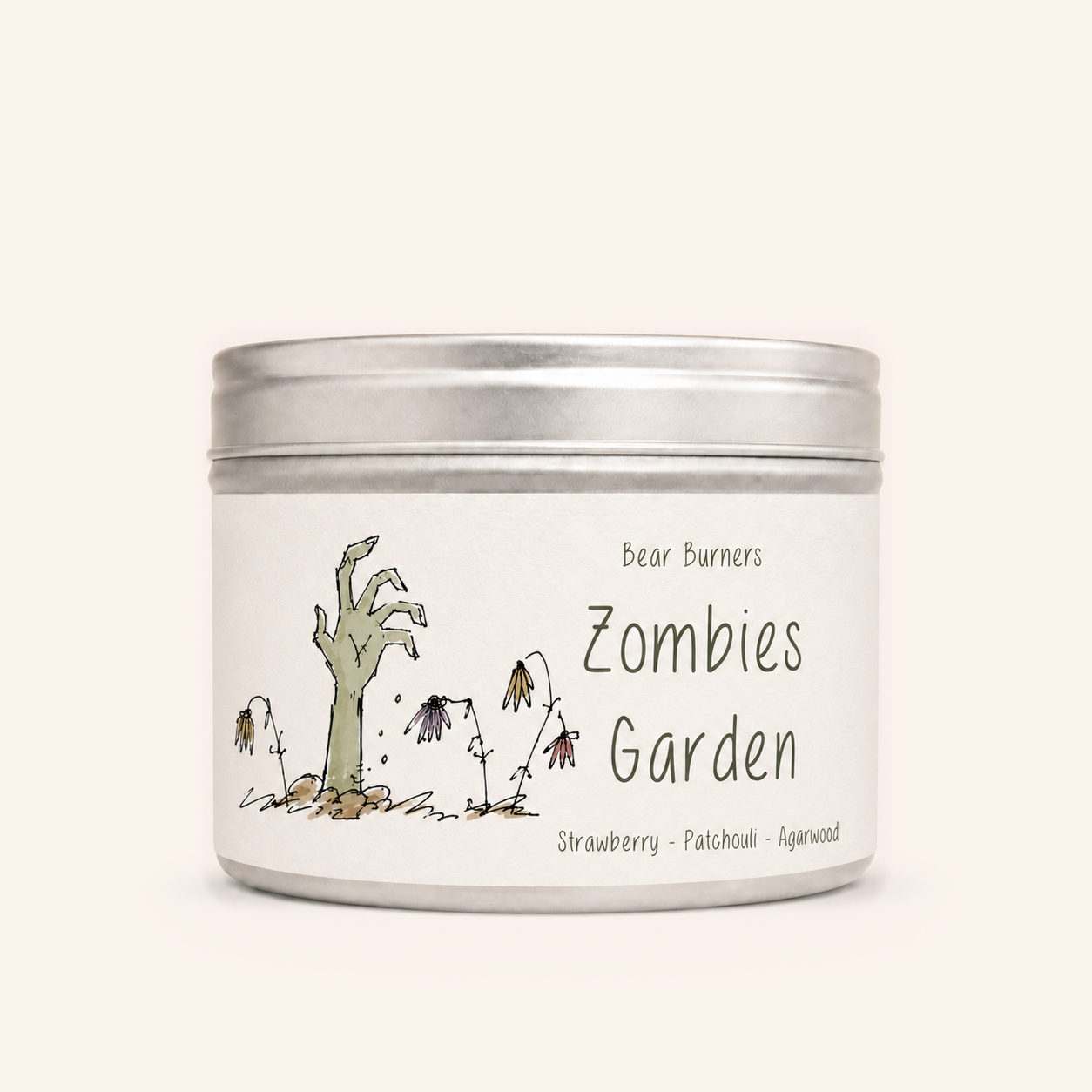 Zombies Garden — Autumn Collection tin candle