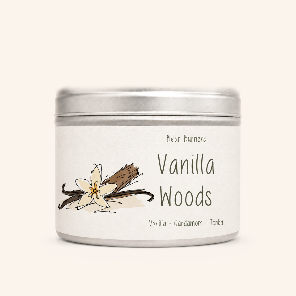 Vanilla Woods — Autumn Collection tin candle