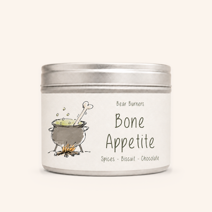 Bone Appetite — Autumn Collection tin candle