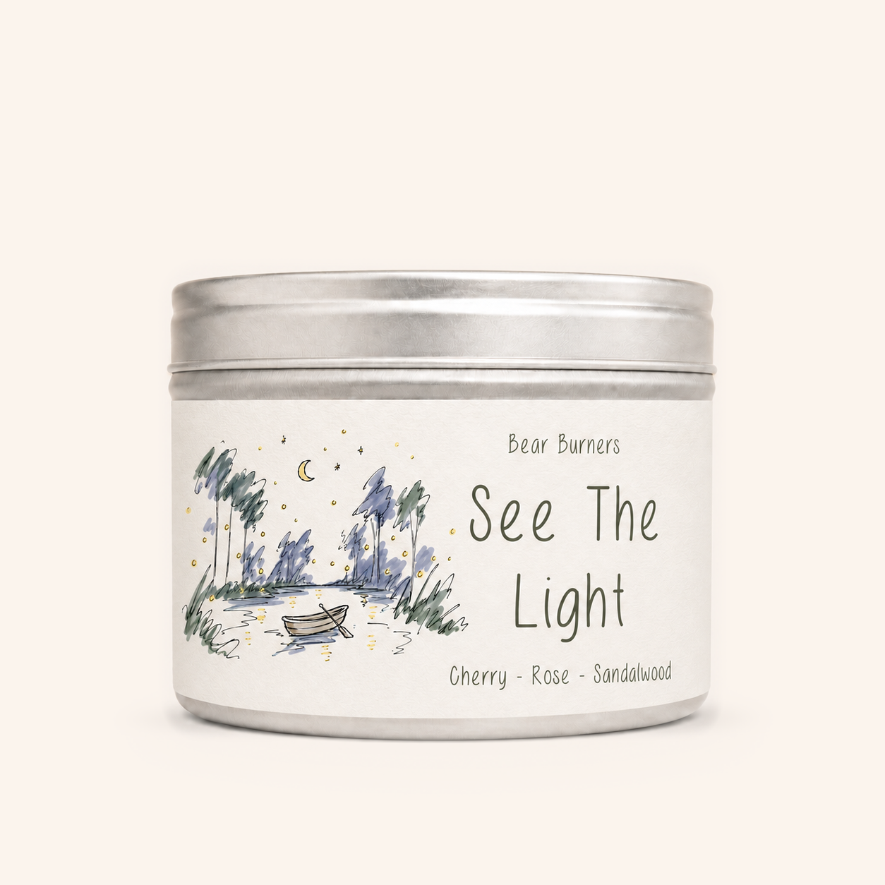 See The Light — Autumn Collection tin candle