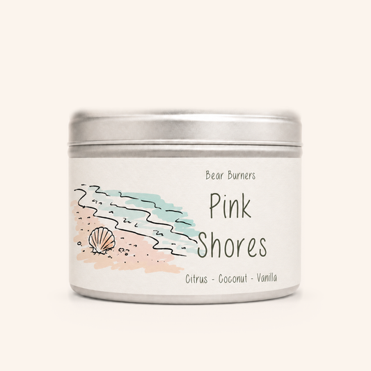 Pink Shores — Tin Candle