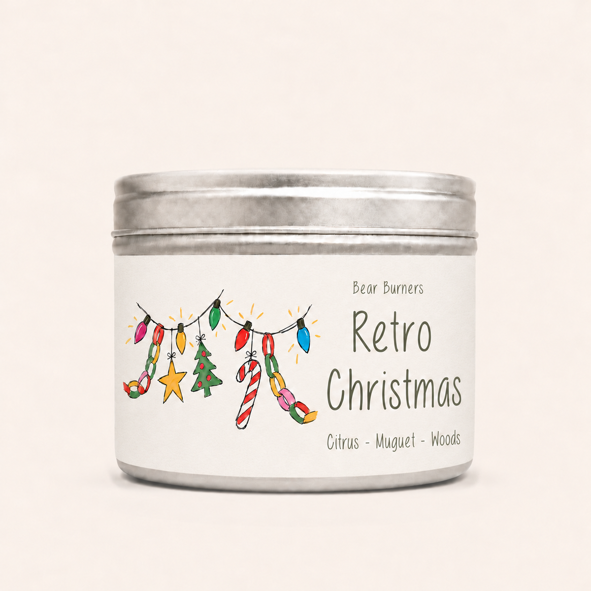 Christmas Collection — Tin Candles