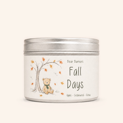 Fall Days — Autumn Collection tin candle