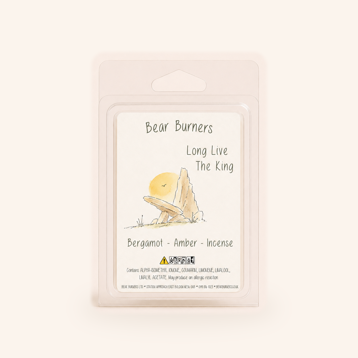Long Live The King — Autumn Collection wax melt pack