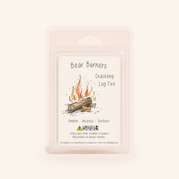 Crackling Log Fire — Autumn Collection wax melt pack