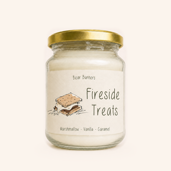 Fireside Treats — Autumn Collection Amber Jar Candle