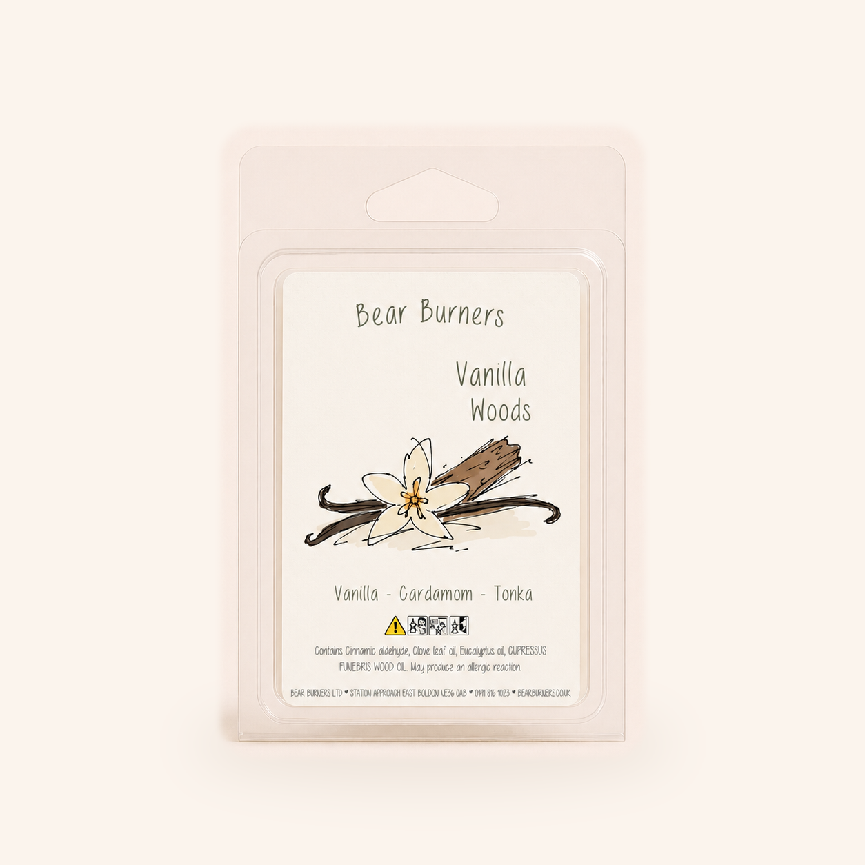 Vanilla Woods — Autumn Collection wax melt pack