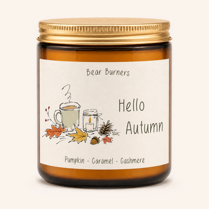 Autumn Collection — Amber Jar Candles