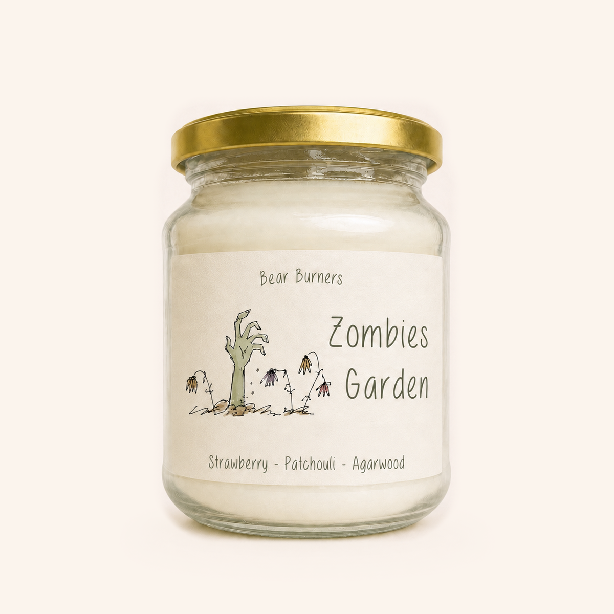 Zombies Garden — Autumn Collection Amber Jar Candle
