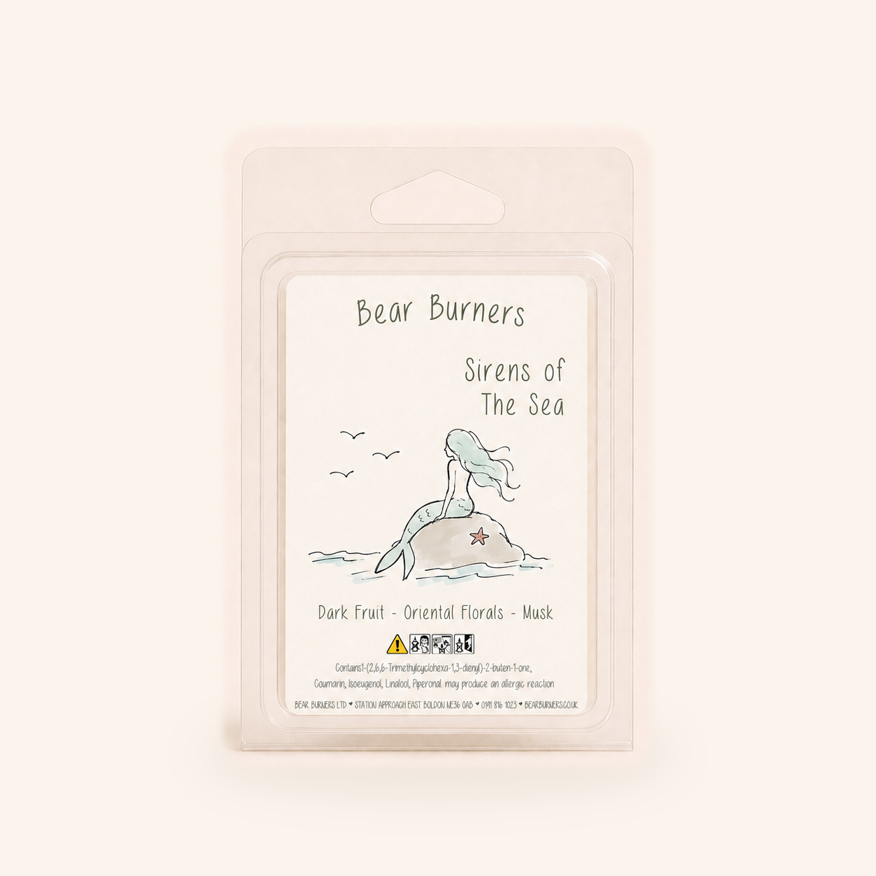 Sirens of The Sea — Autumn Collection wax melt pack