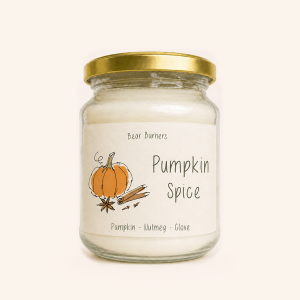 Pumpkin Spice — Autumn Collection Amber Jar Candle