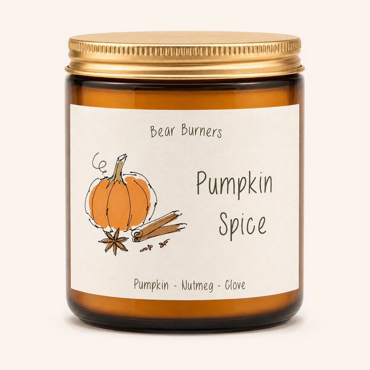 Autumn Collection — Amber Jar Candles
