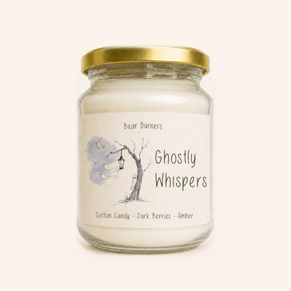 Ghostly Whispers — Autumn Collection Amber Jar Candle