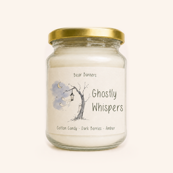 Ghostly Whispers — Autumn Collection Amber Jar Candle