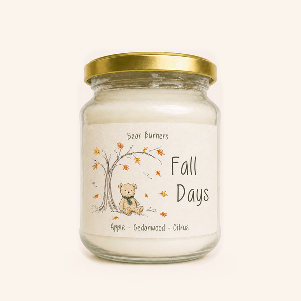 Fall Days — Autumn Collection Amber Jar Candle