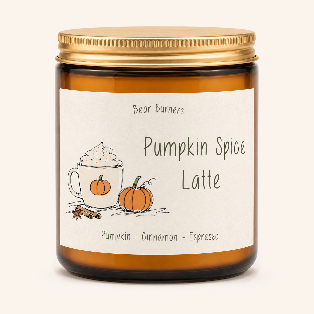 Autumn Collection — Amber Jar Candles