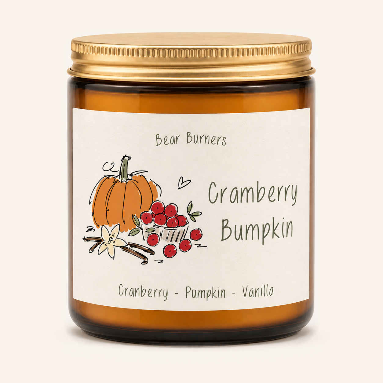 Autumn Collection — Amber Jar Candles