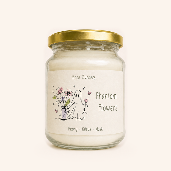 Phantom Flowers — Autumn Collection Amber Jar Candle