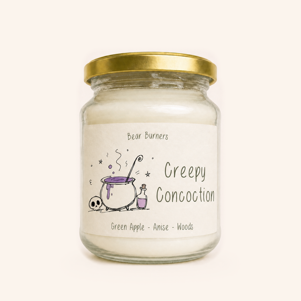 Creepy Concoction — Autumn Collection Amber Jar Candle
