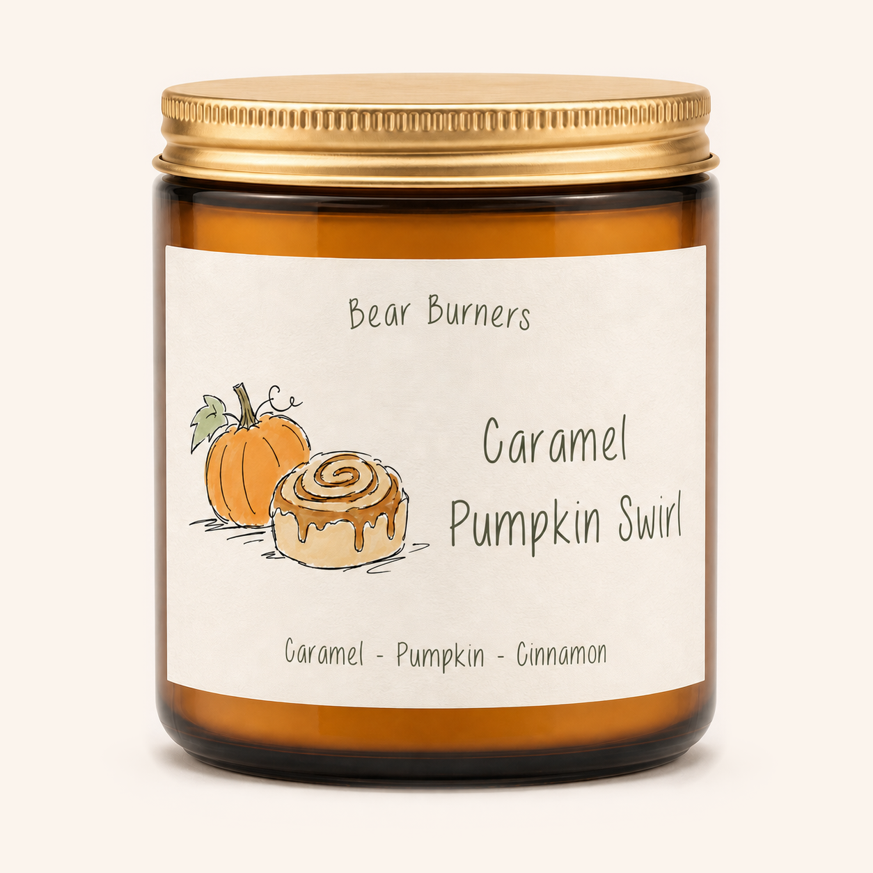 Autumn Collection — Amber Jar Candles