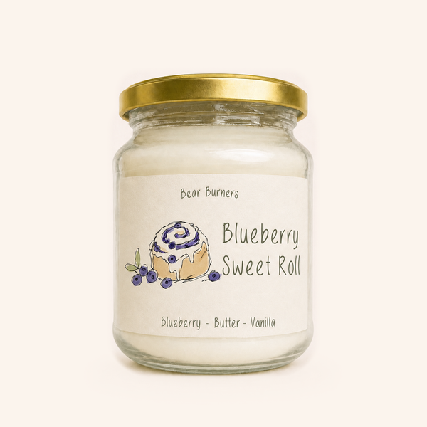 Blueberry Sweet Roll — Autumn Collection Amber Jar Candle