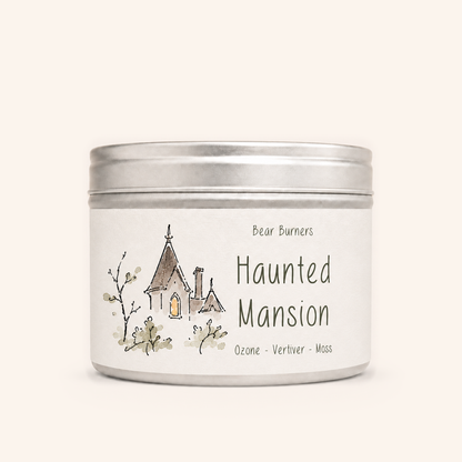 Haunted Mansion — Autumn Collection tin candle