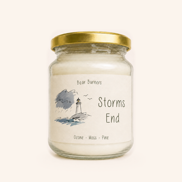 Storms End — Autumn Collection Amber Jar Candle