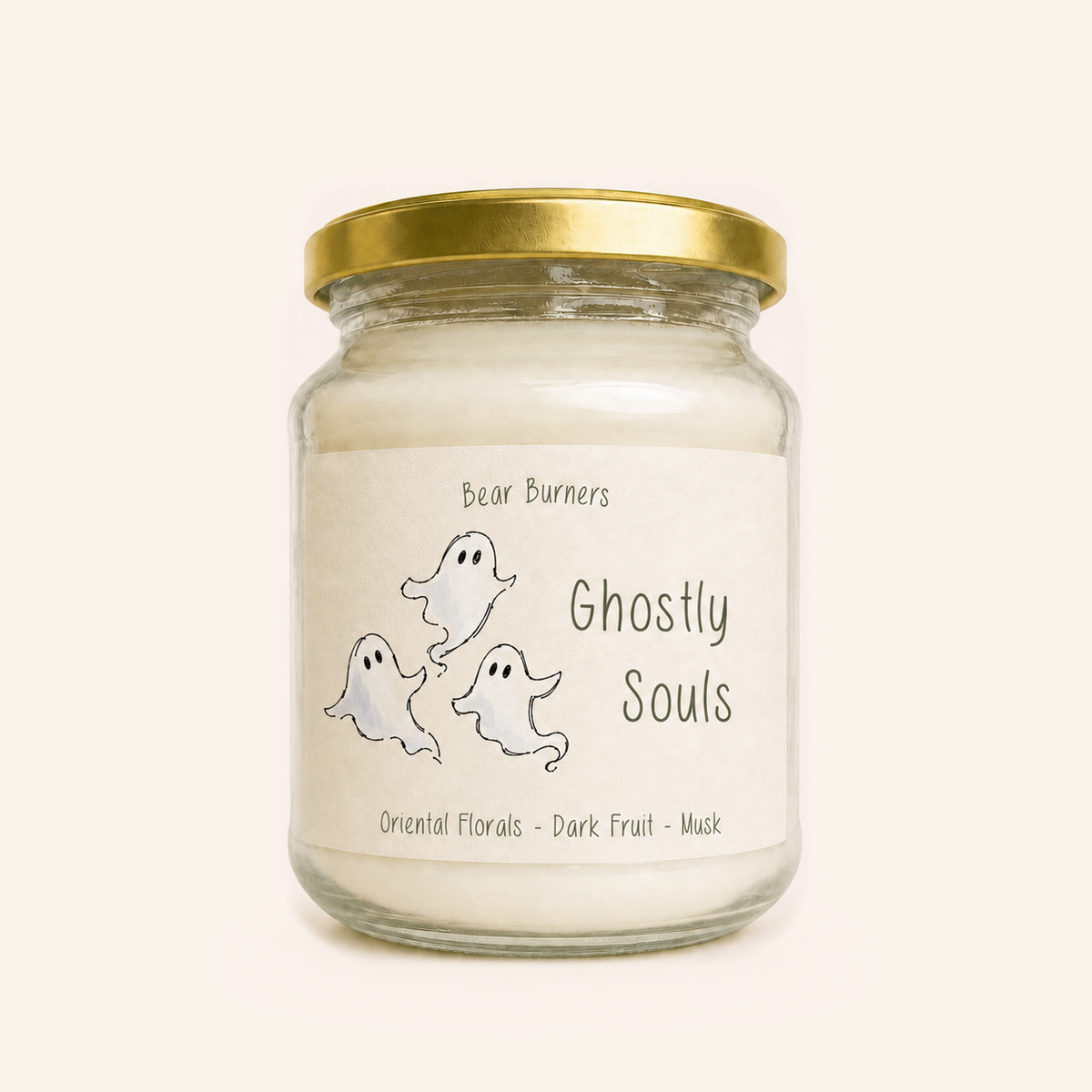 Ghostly Souls — Autumn Collection Amber Jar Candle