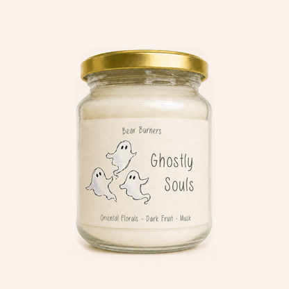Ghostly Souls — Autumn Collection Amber Jar Candle