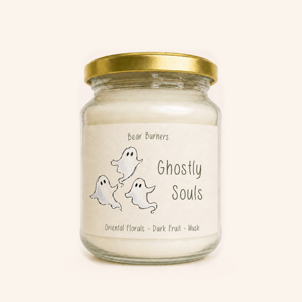 Ghostly Souls — Autumn Collection Amber Jar Candle