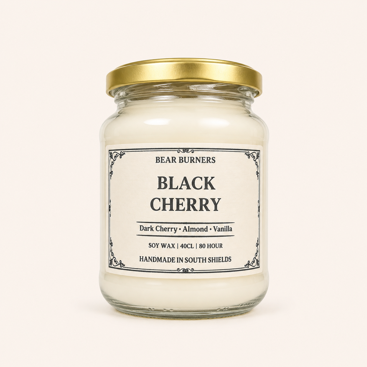 Black Cherry — Vintage Jar Candle