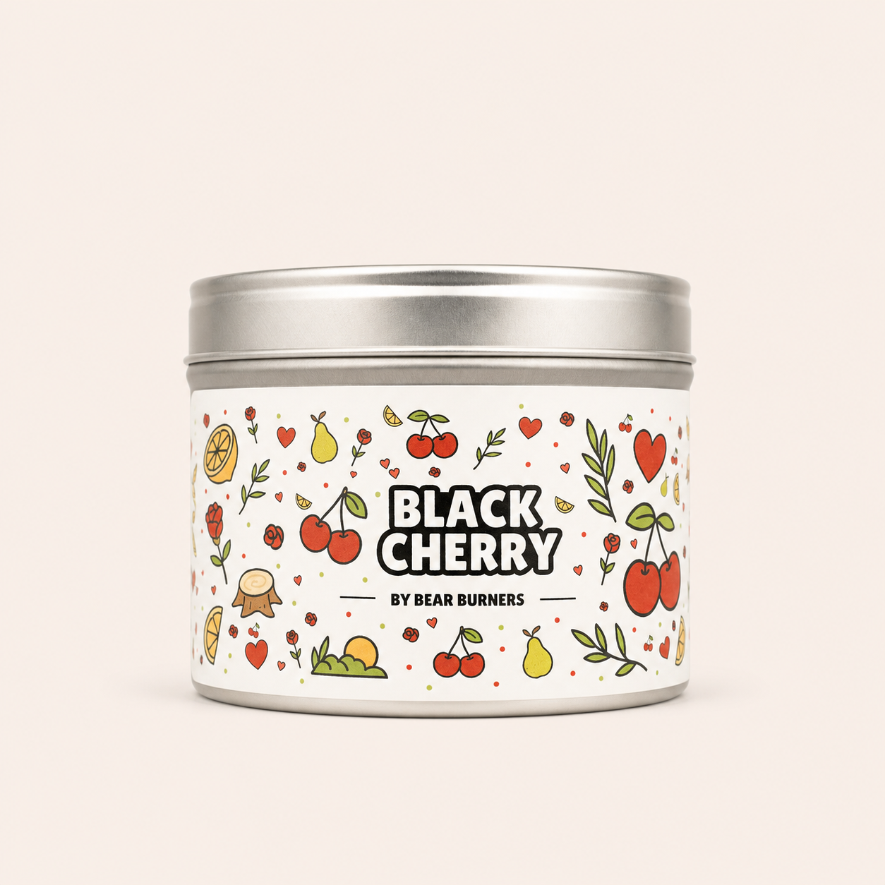Black Cherry — Tin Candle