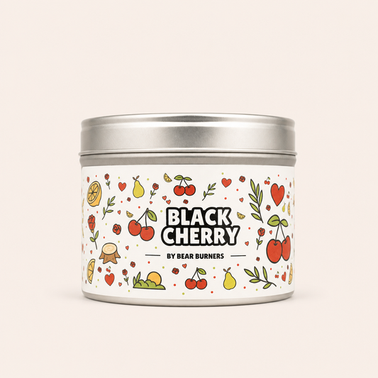 Black Cherry — Tin Candle